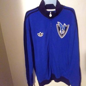 Womens Adidas Dallas Mavericks warmup jacket